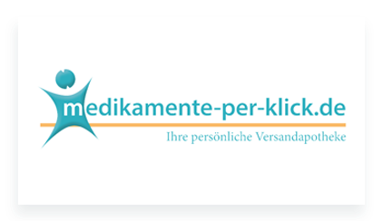 Logo der Versand-Apotheke "medikamente-per-klick.de"